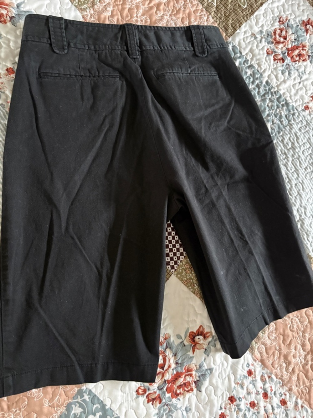 Nautica Black Shorts with Navy Trim